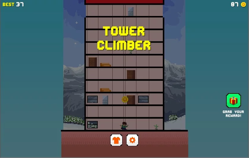 Изображение игры: Tower climber