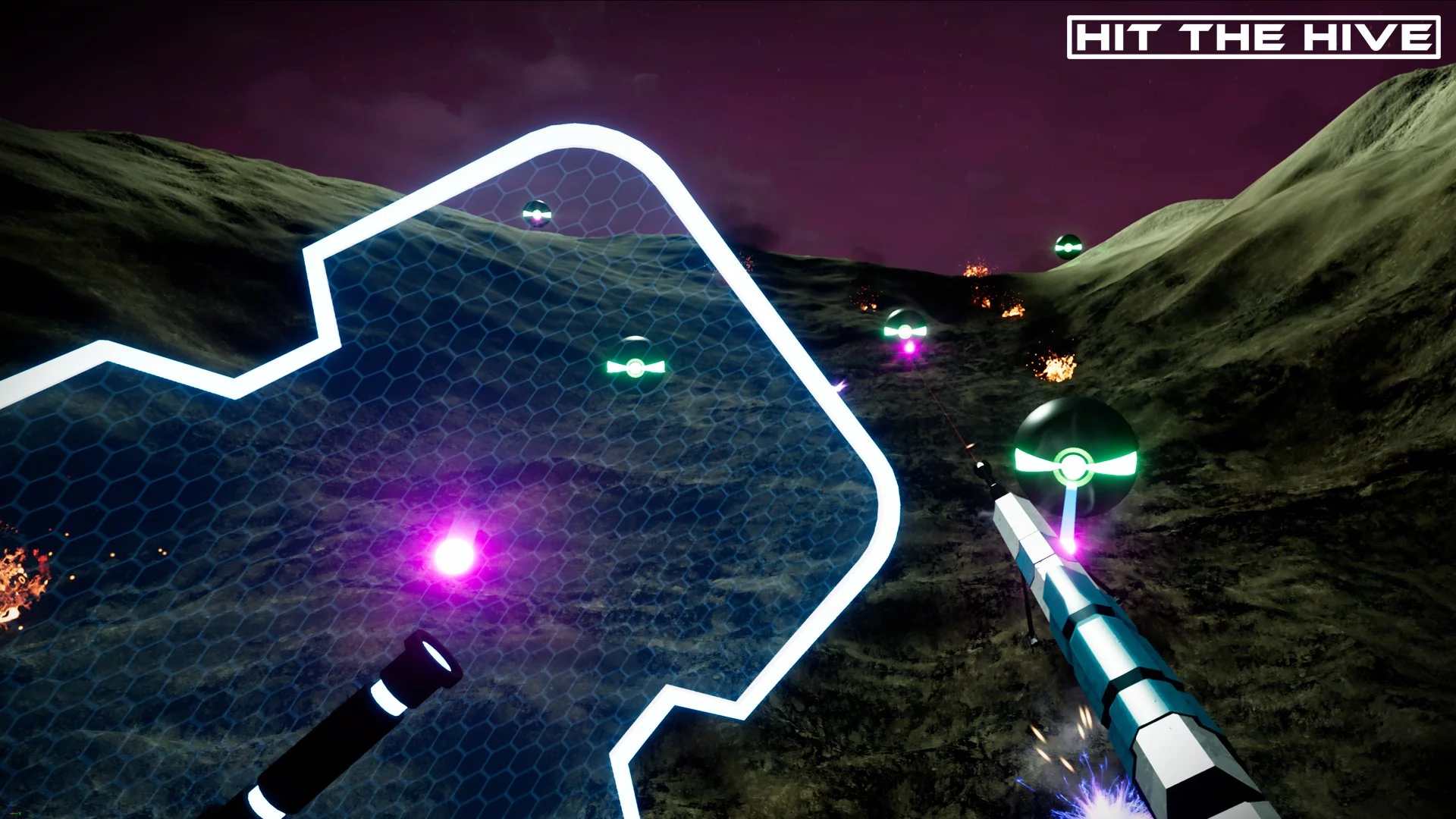 Изображение игры: Hit The Hive