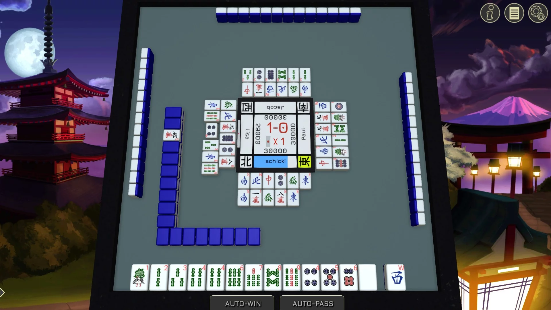 Изображение игры: Mahjong Riichi Multiplayer