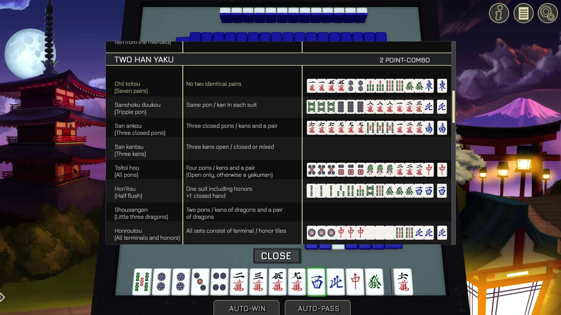 Изображение игры: Mahjong Riichi Multiplayer