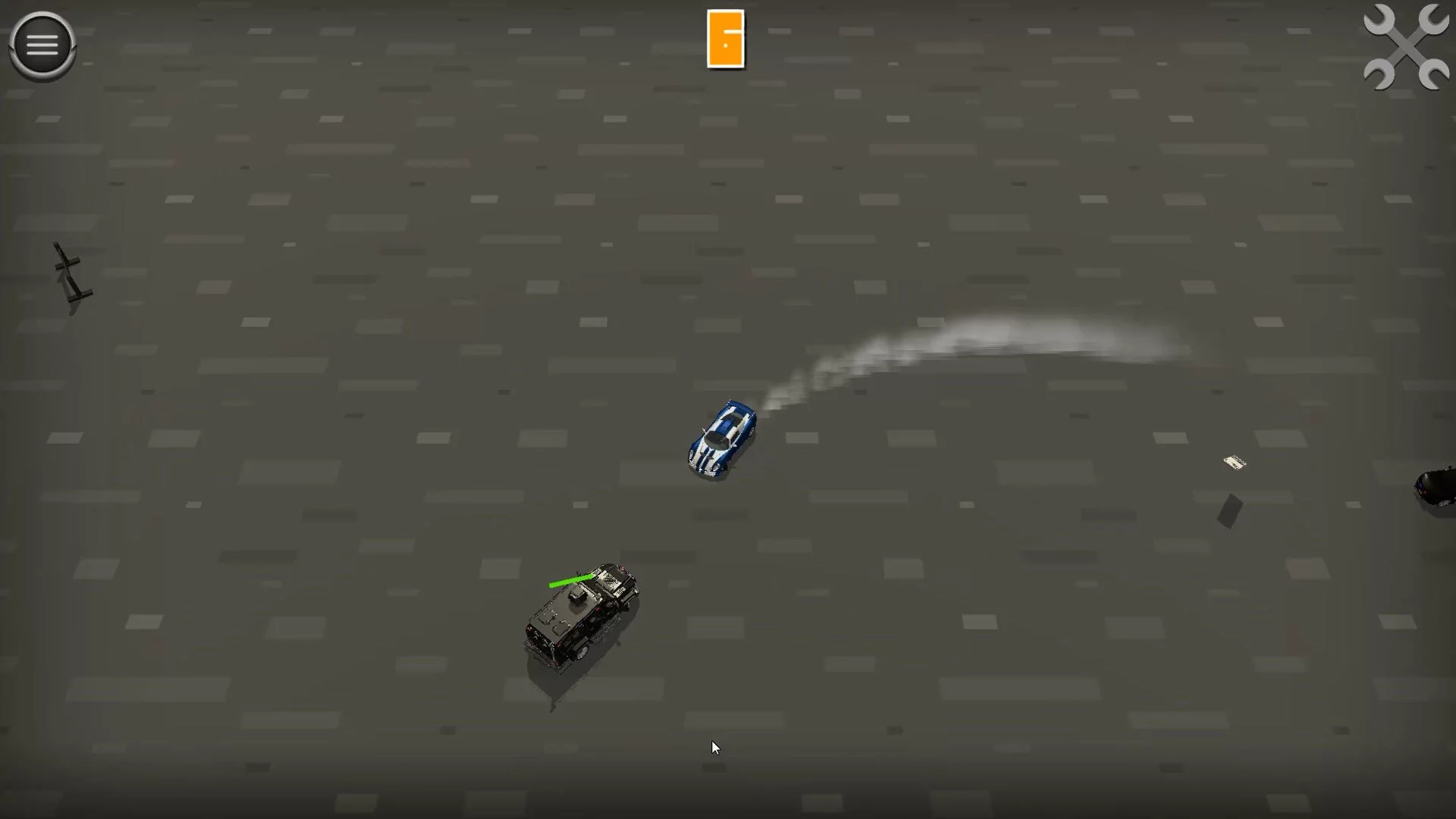Изображение игры: Police car chase