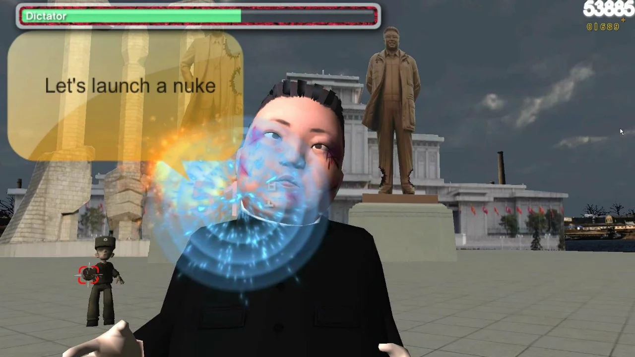 Изображение игры: Stop! Dictator Kim Jong-un
