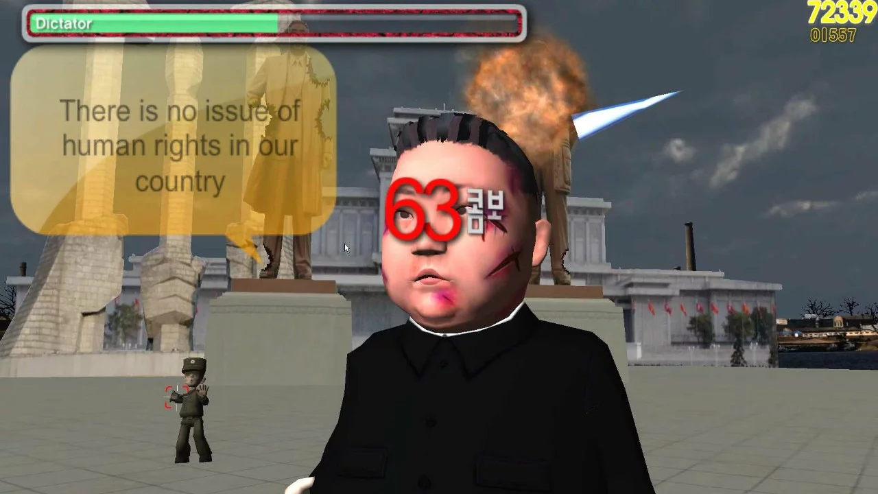 Изображение игры: Stop! Dictator Kim Jong-un