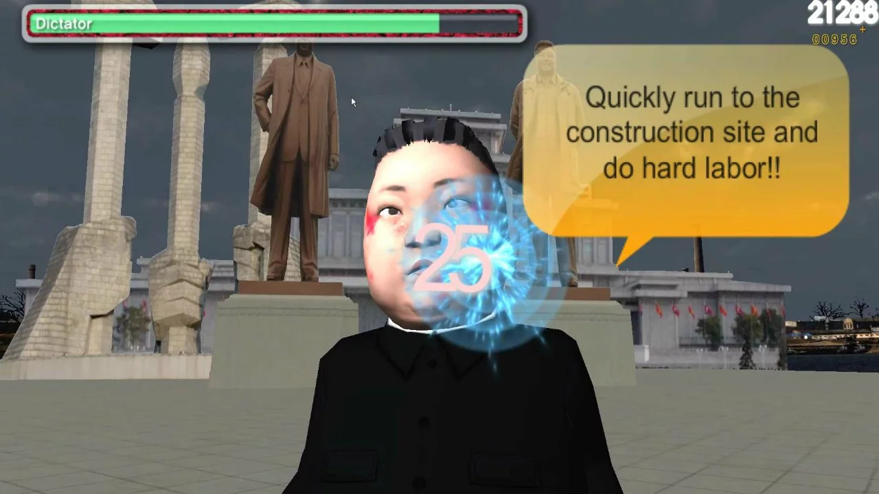 Изображение игры: Stop! Dictator Kim Jong-un