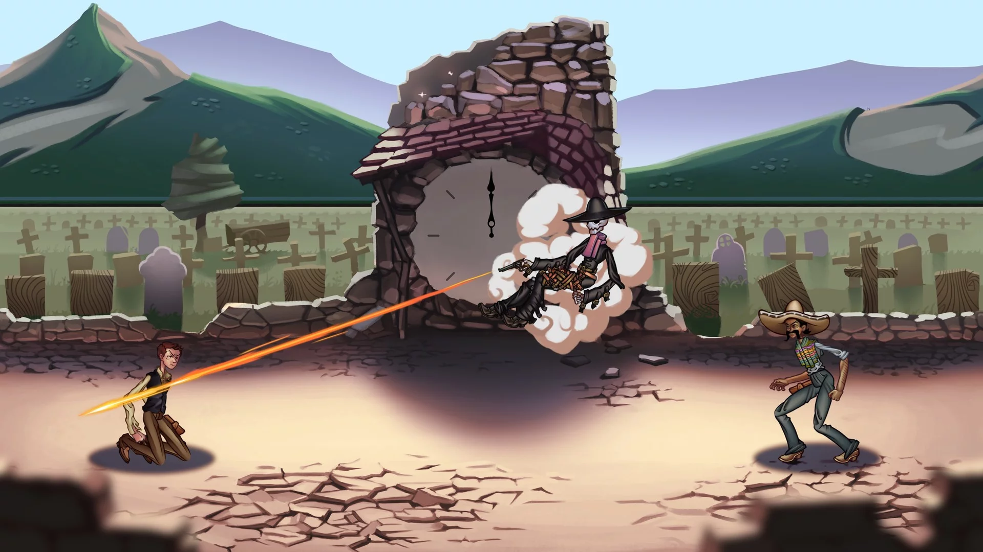 Изображение игры: Gun Done: WHO IS AWESOME