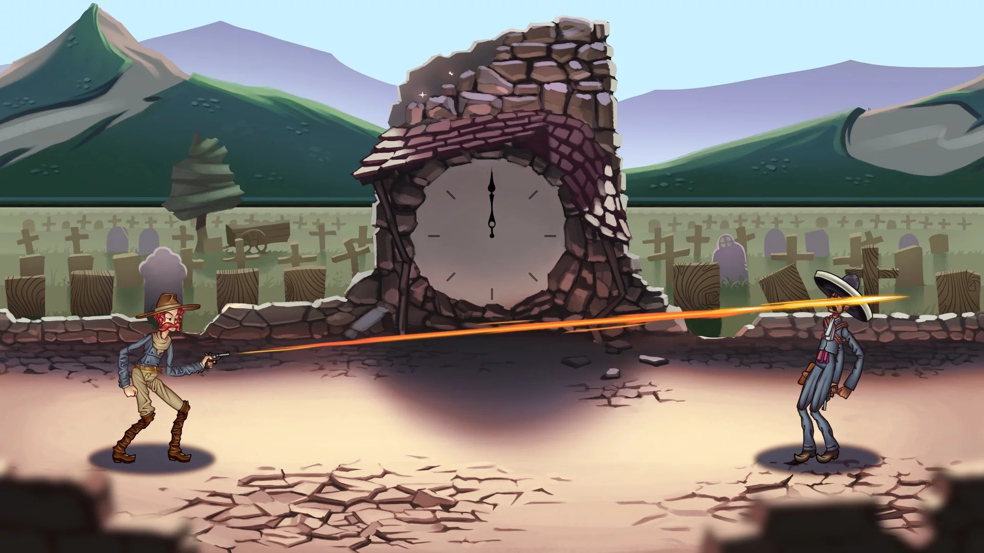 Изображение игры: Gun Done: WHO IS AWESOME