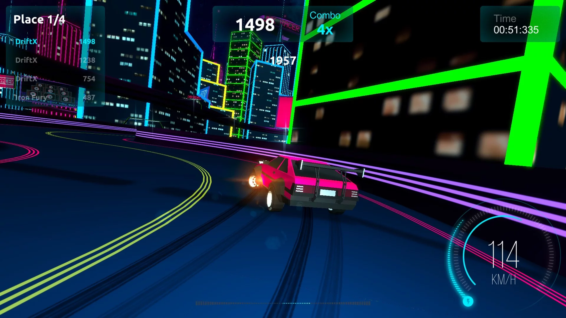 Изображение игры: Driftpunk Racer