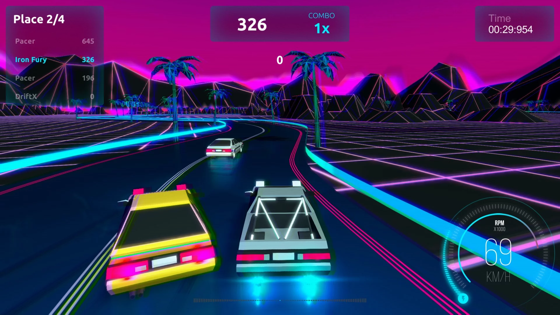 Изображение игры: Driftpunk Racer