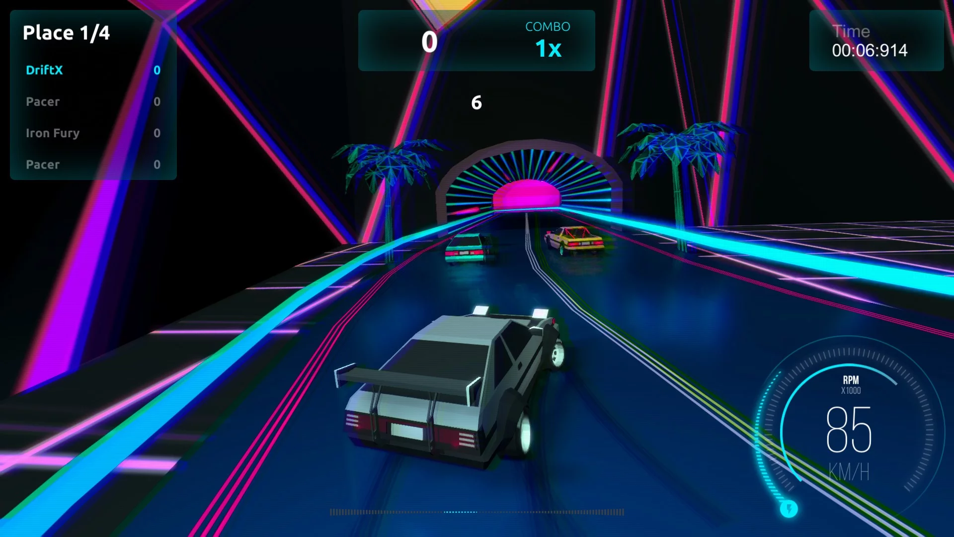 Изображение игры: Driftpunk Racer