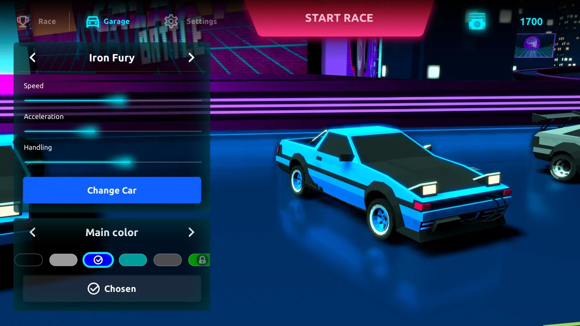 Изображение игры: Driftpunk Racer