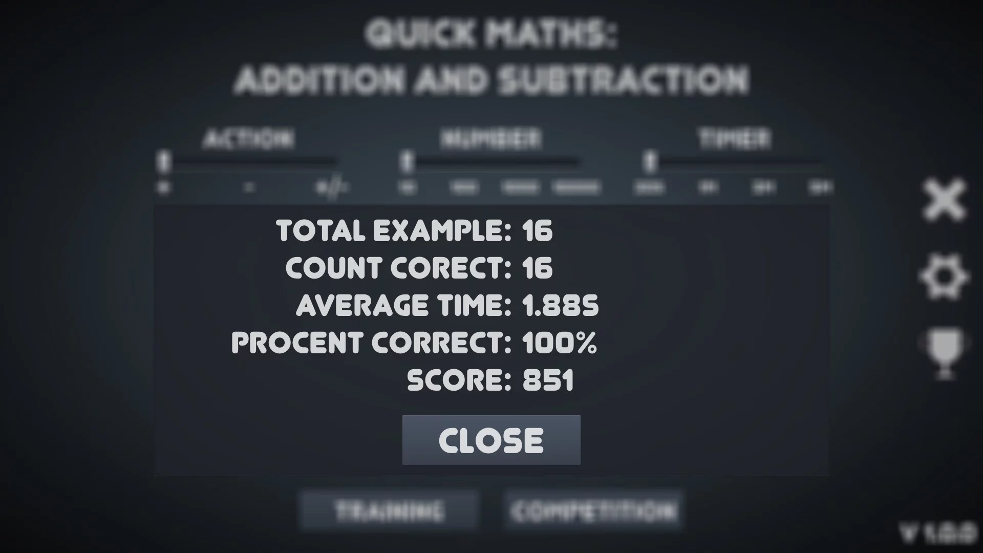 Изображение игры: Quick Maths: addition and subtraction