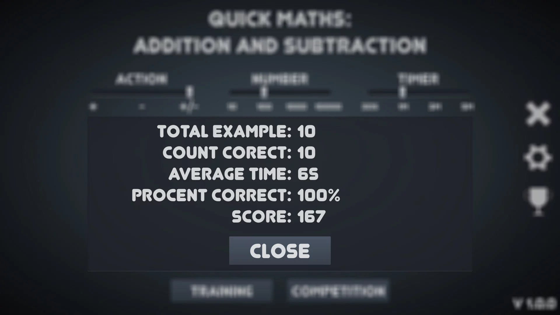 Изображение игры: Quick Maths: addition and subtraction
