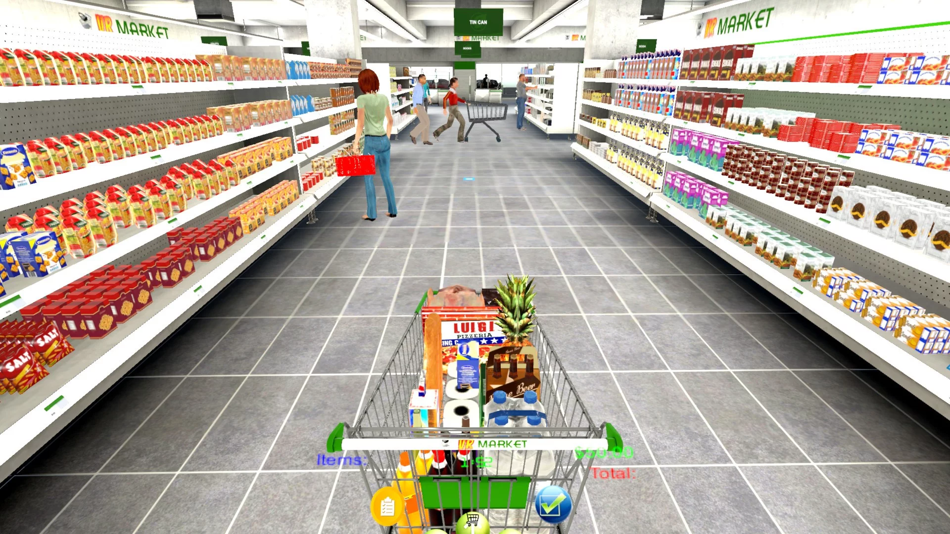 Изображение игры: Supermarket VR and mini-games