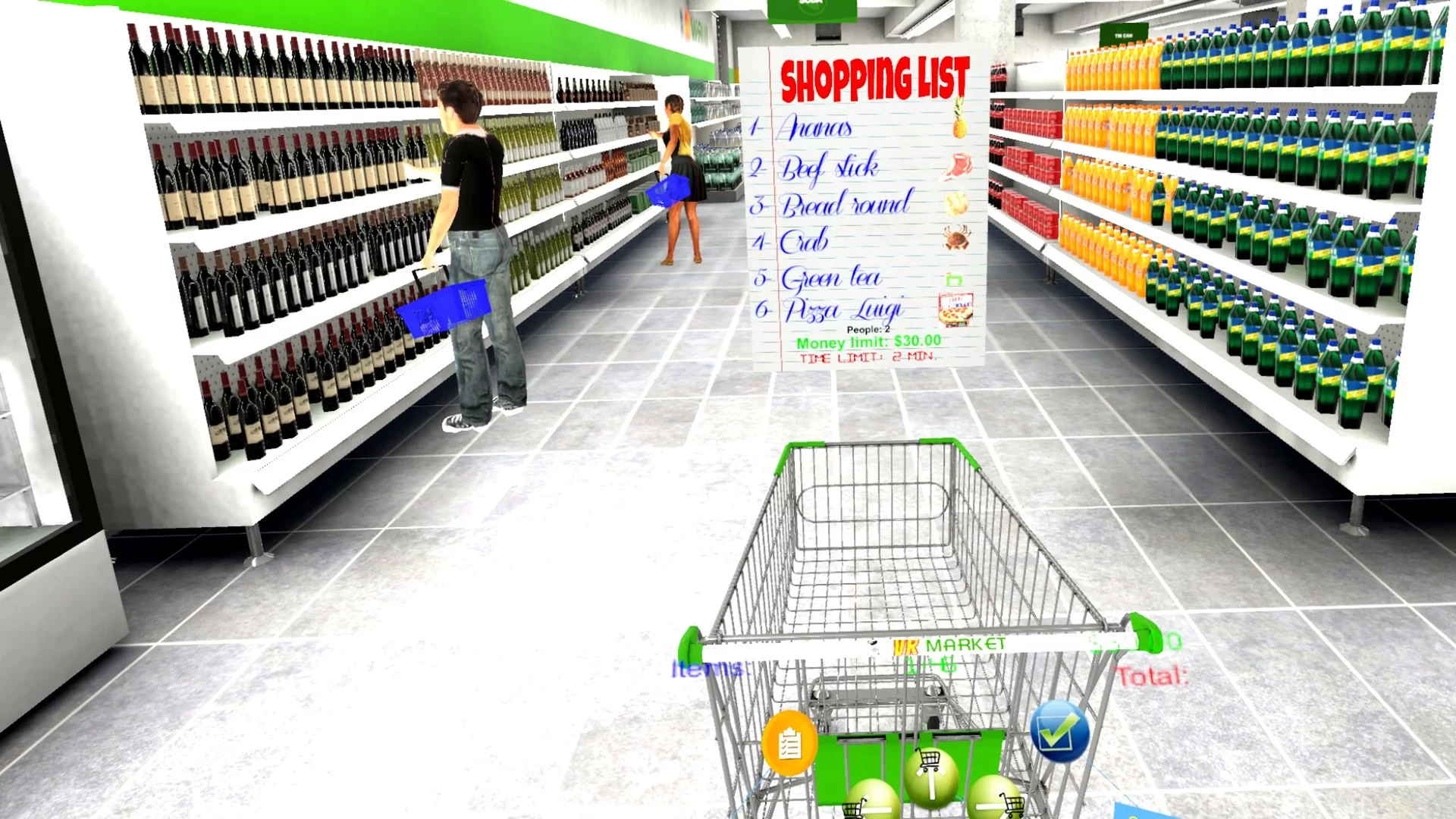Изображение игры: Supermarket VR and mini-games