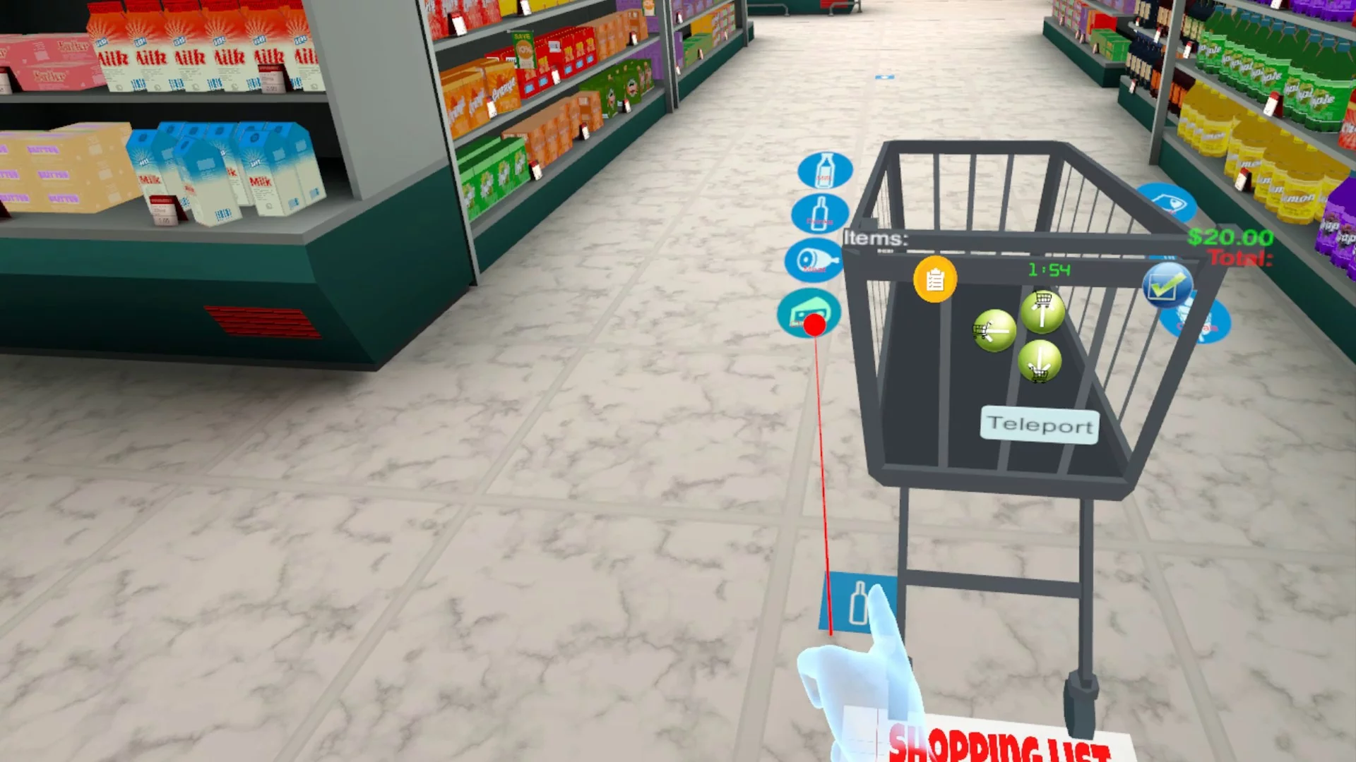 Изображение игры: Supermarket VR and mini-games