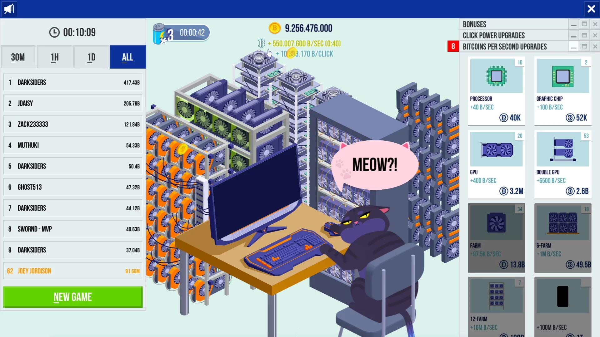 Изображение игры: Cryptocurrency Clicker