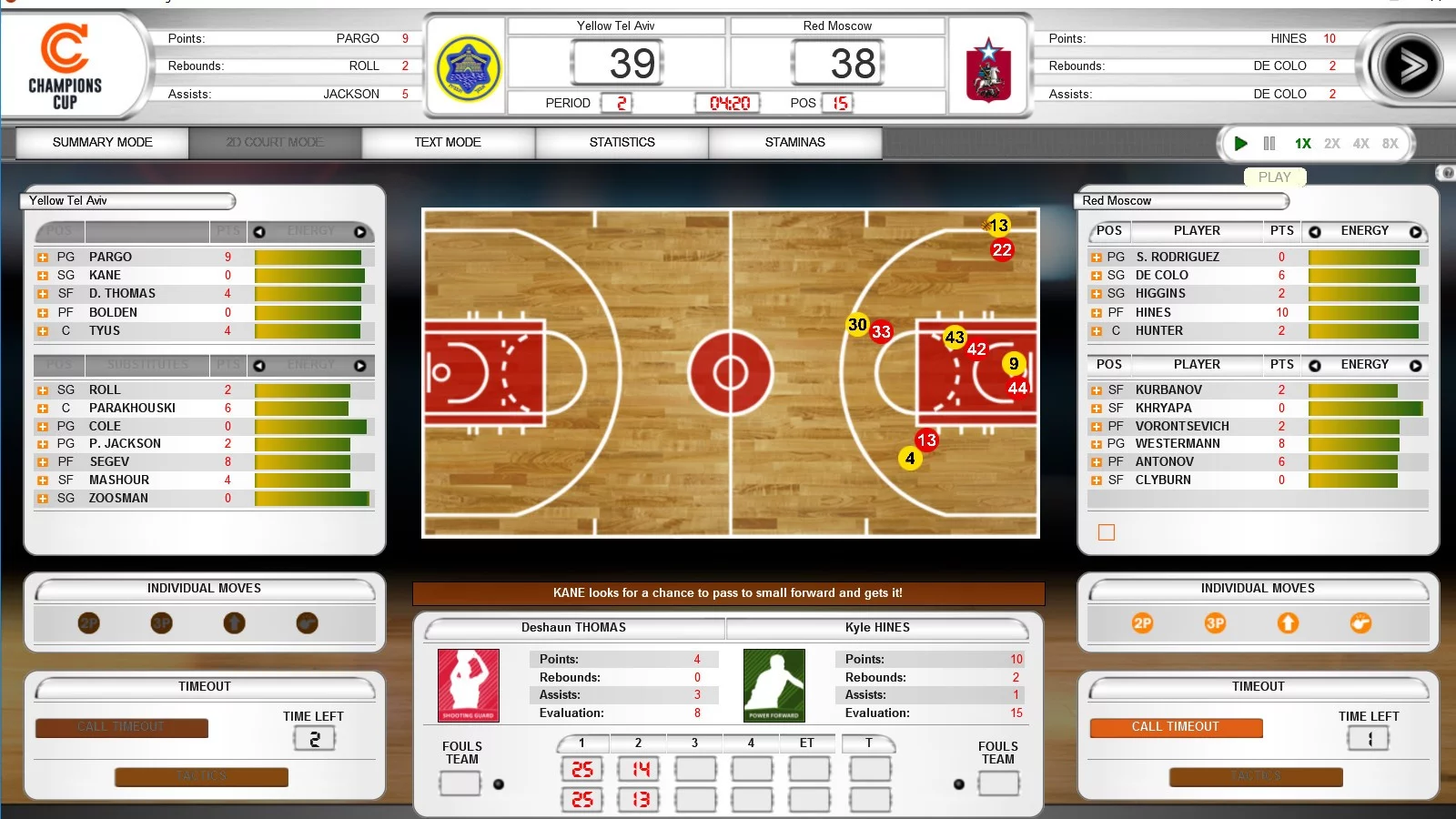 Изображение игры: International Basketball Manager