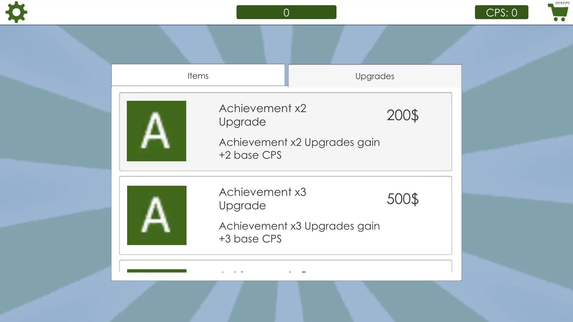 Изображение игры: Achievement Clicker: The End