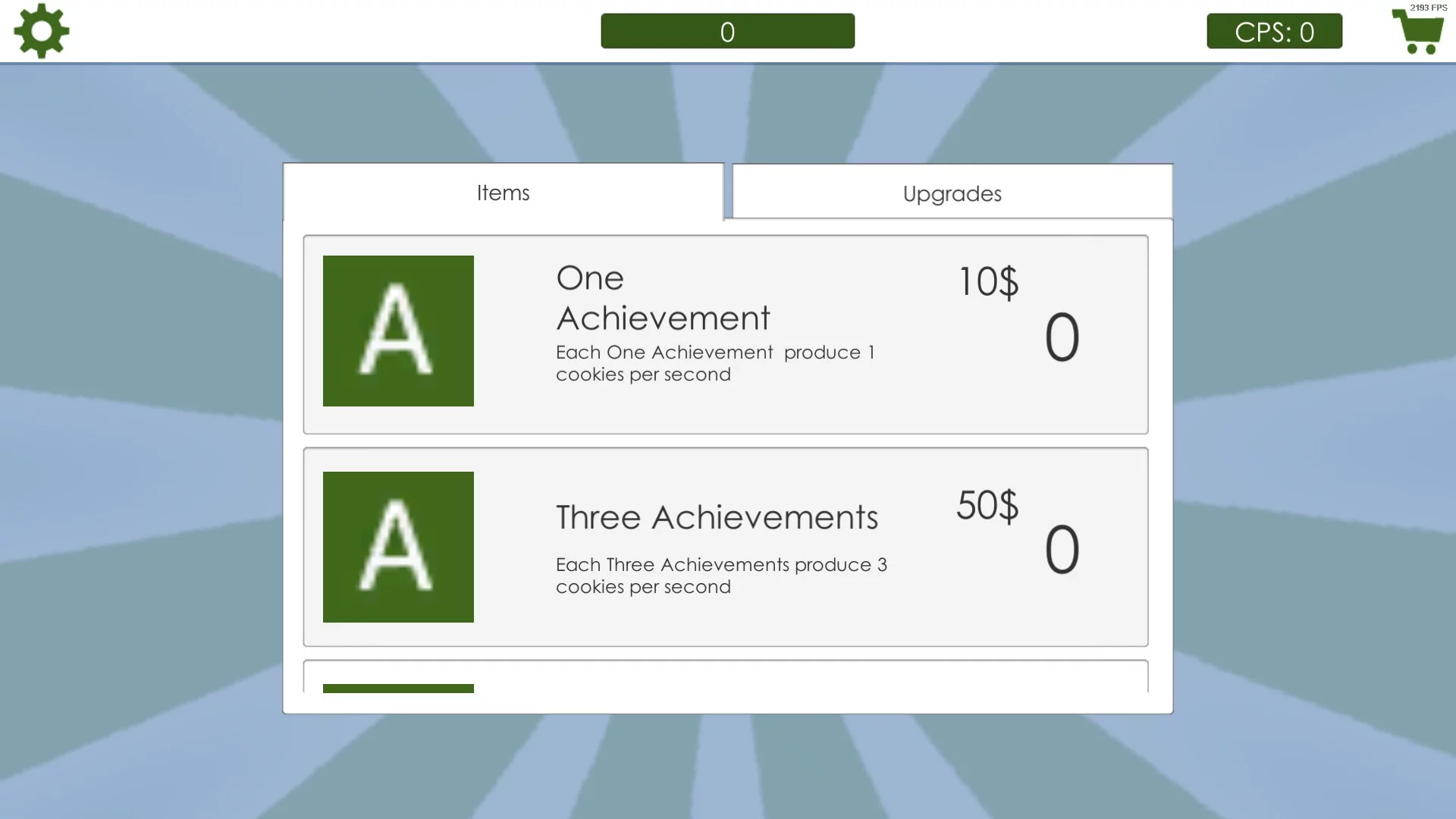 Изображение игры: Achievement Clicker: The End