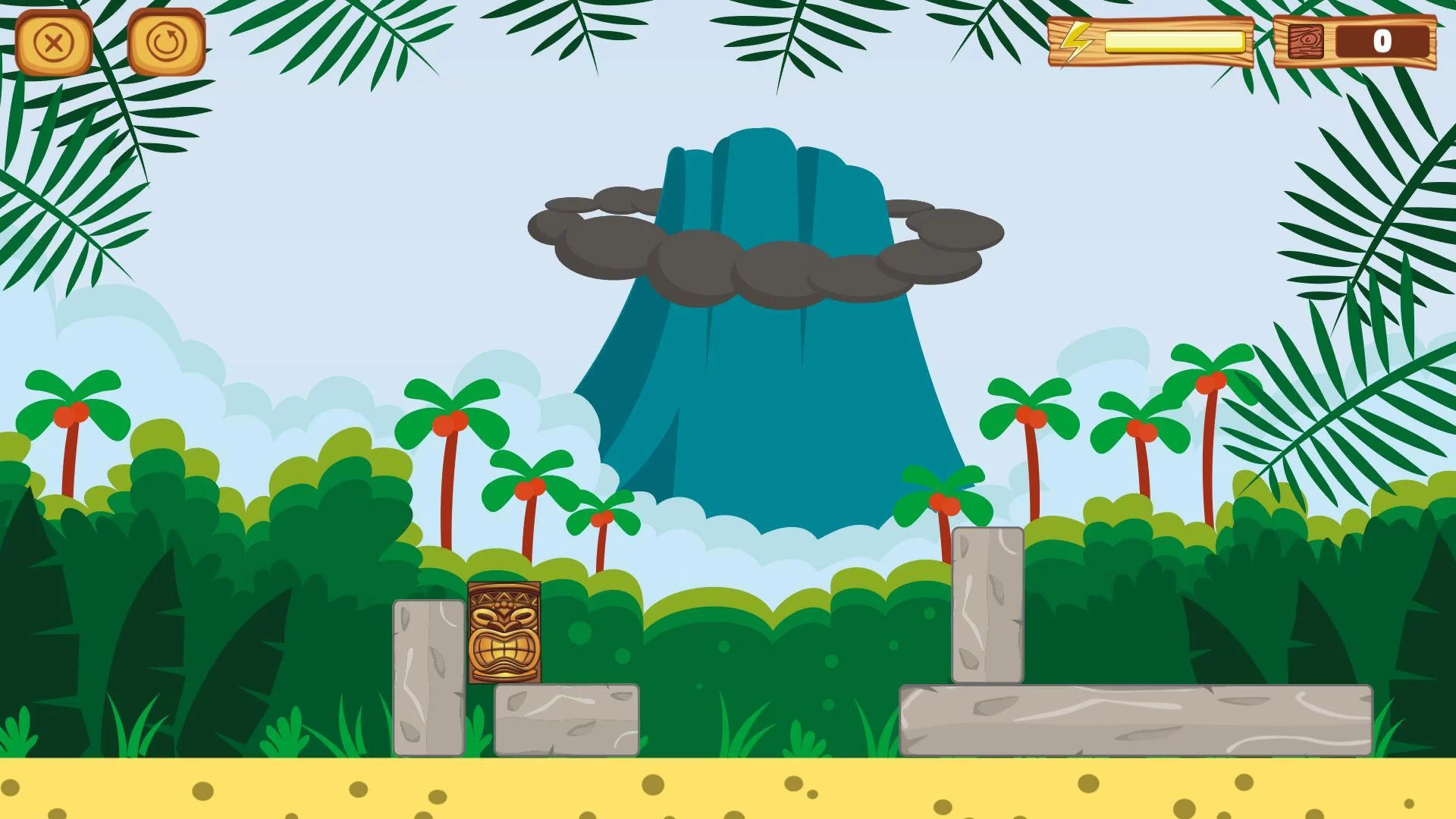 Изображение игры: Volcanic Blocks