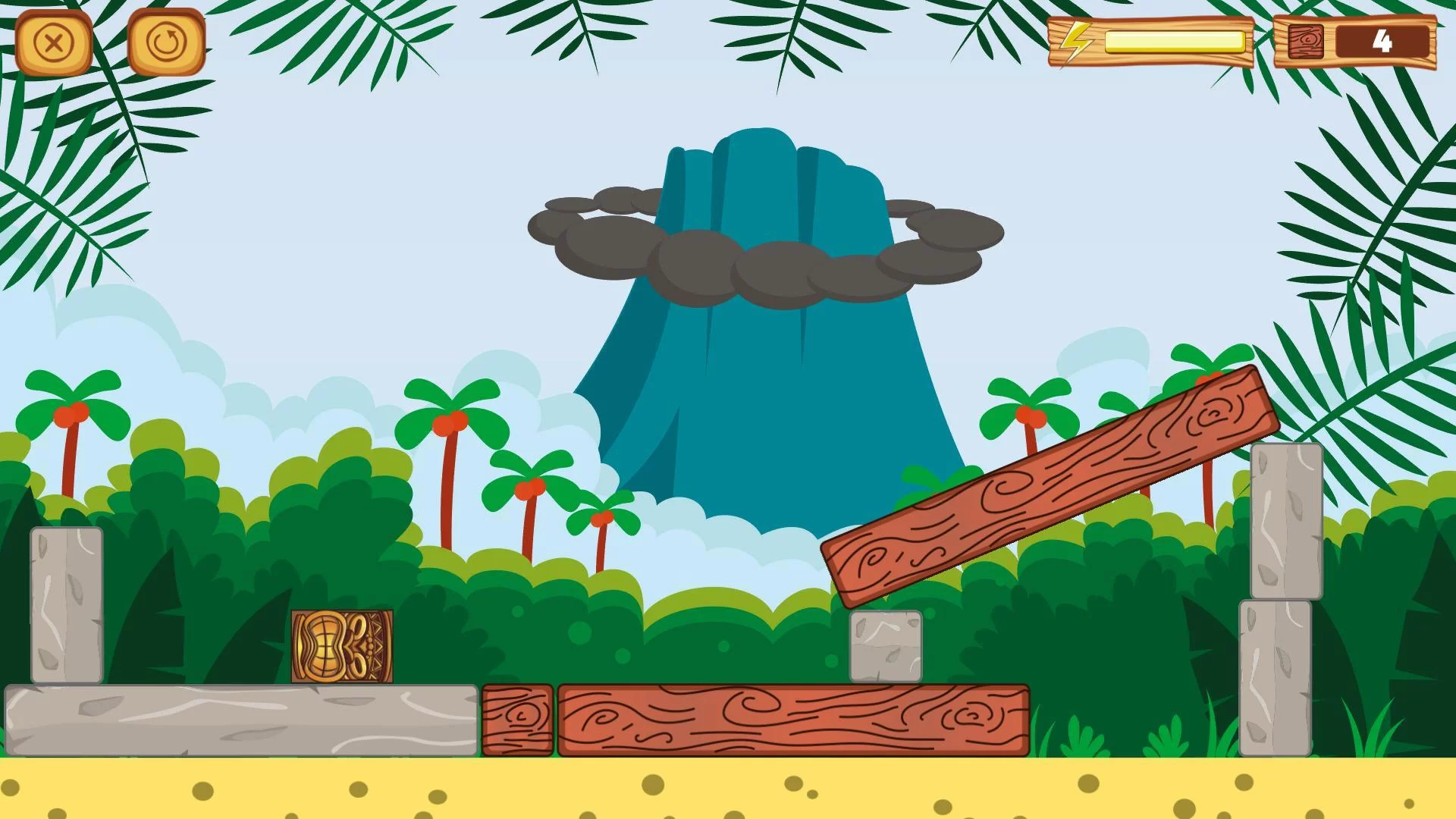 Изображение игры: Volcanic Blocks