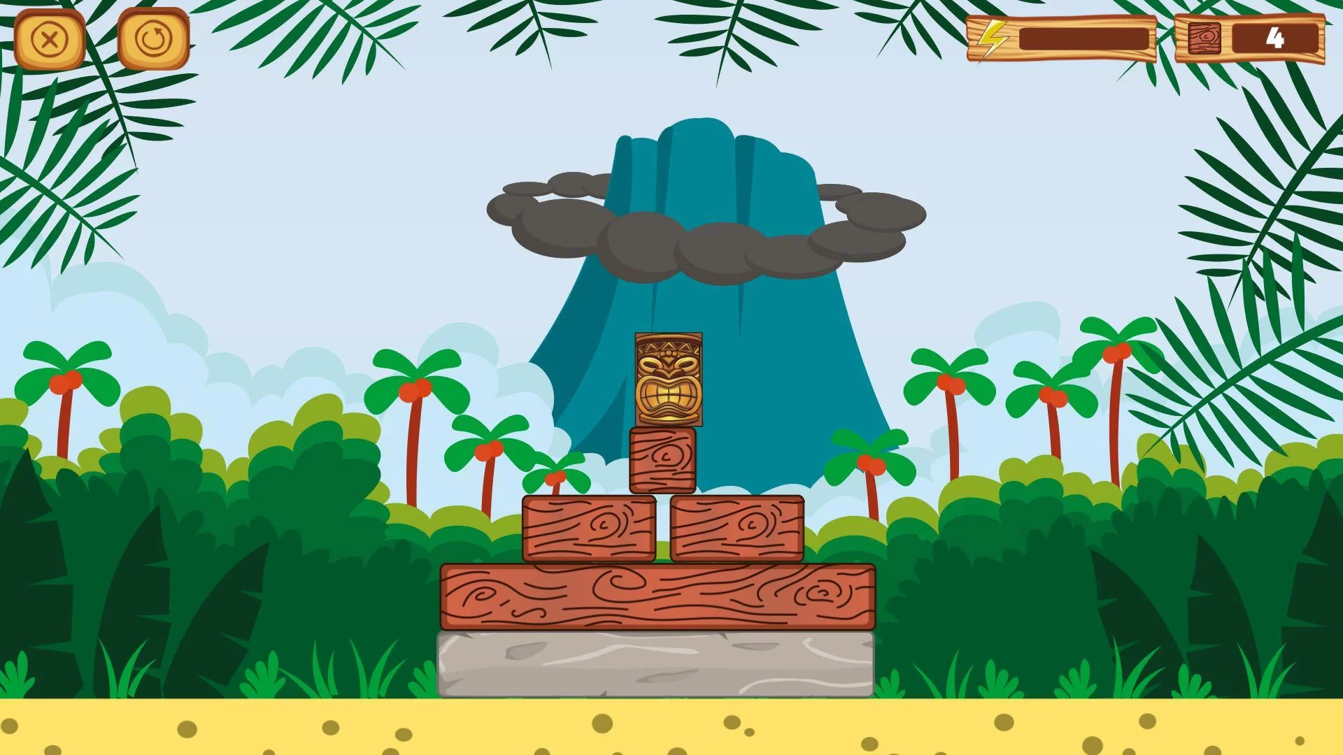 Изображение игры: Volcanic Blocks
