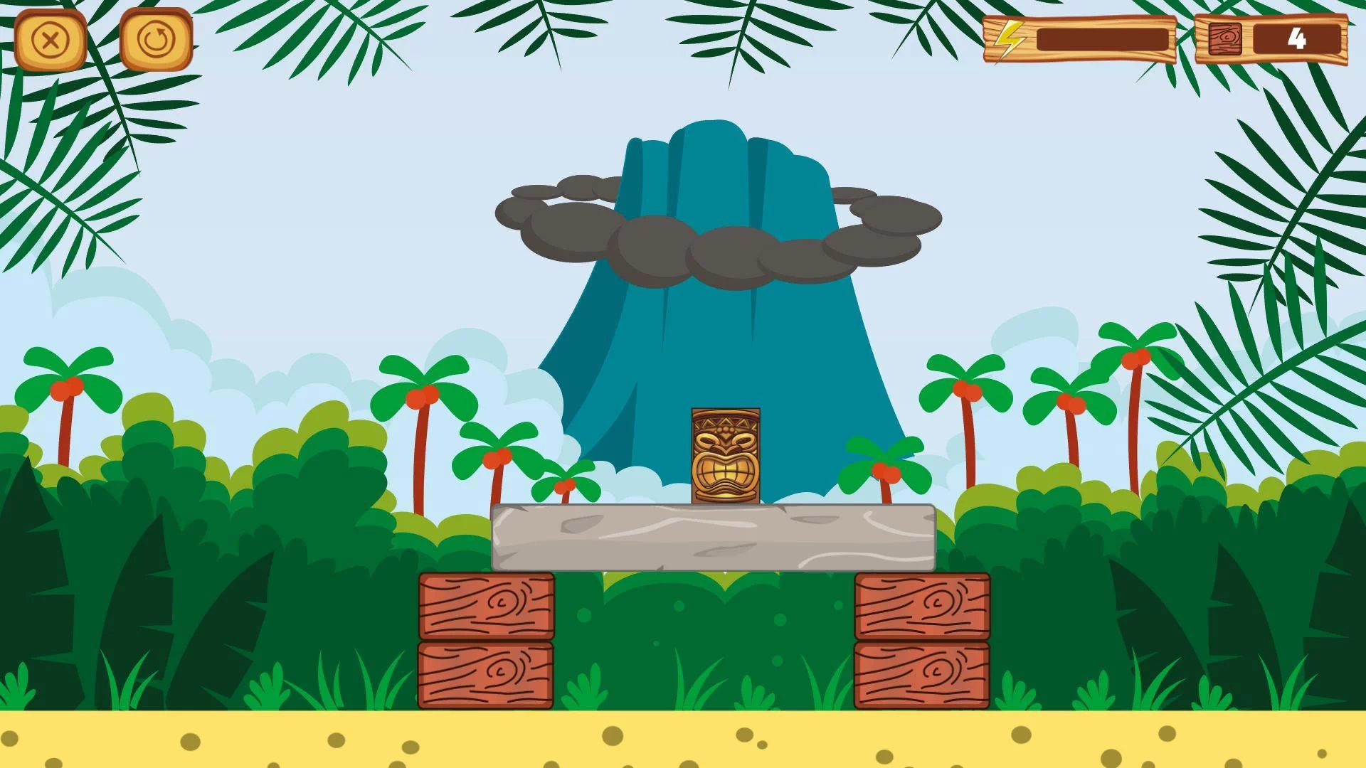 Изображение игры: Volcanic Blocks
