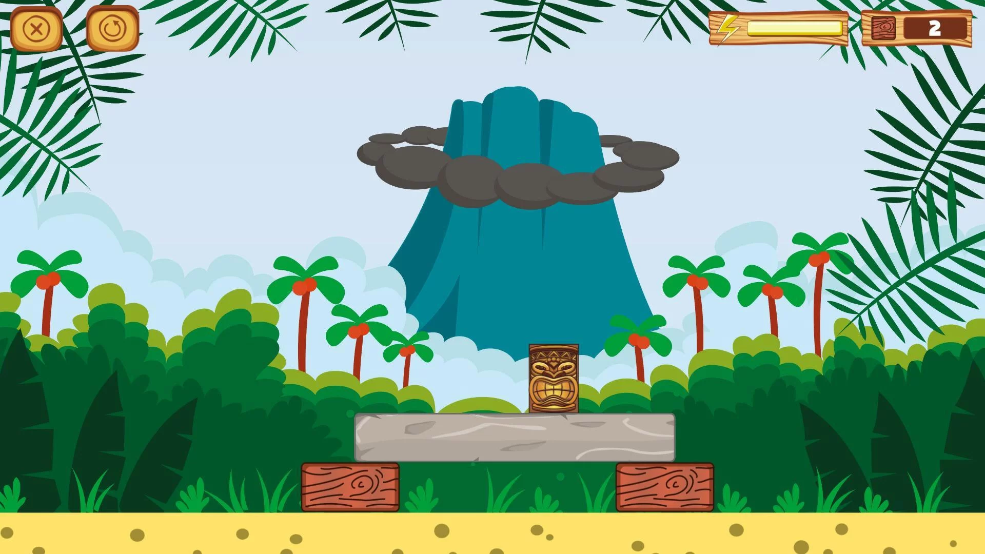 Изображение игры: Volcanic Blocks