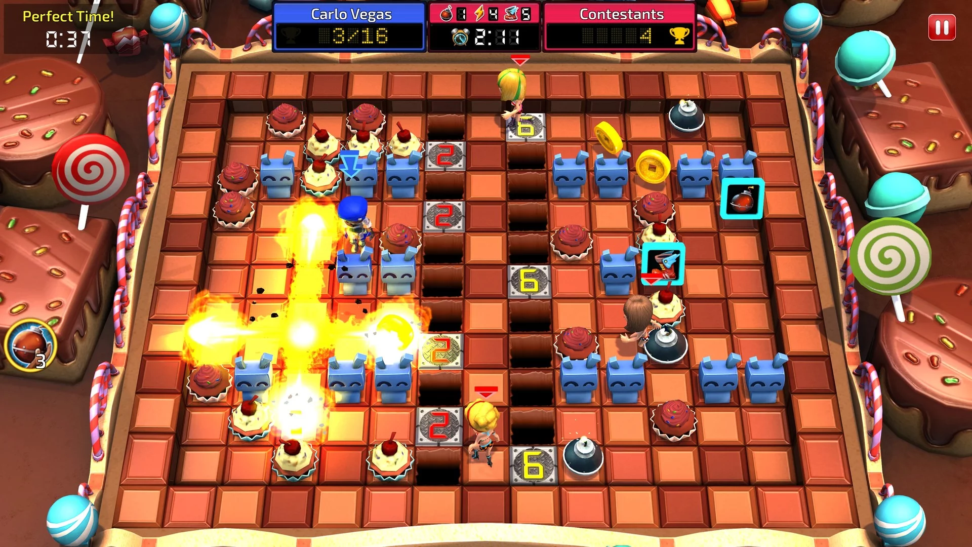 Изображение игры: Blast Zone! Tournament