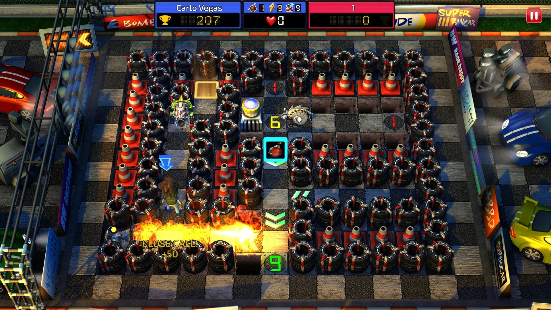Изображение игры: Blast Zone! Tournament