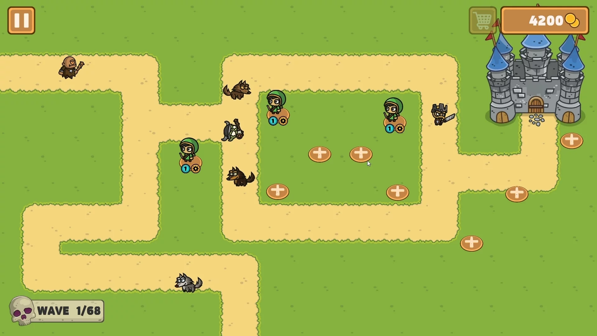 Изображение игры: Fairy Tower Defense