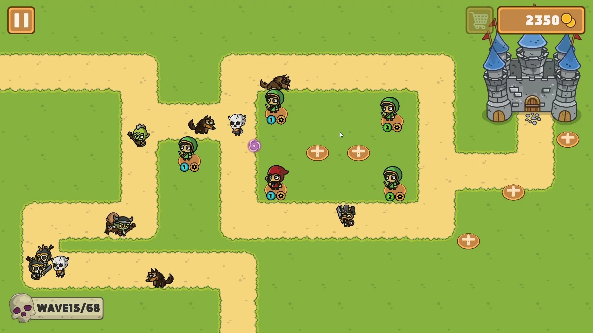 Изображение игры: Fairy Tower Defense
