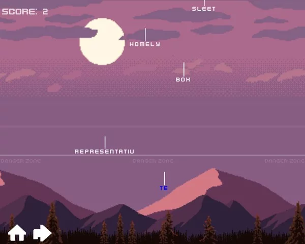 Изображение игры: Typing game