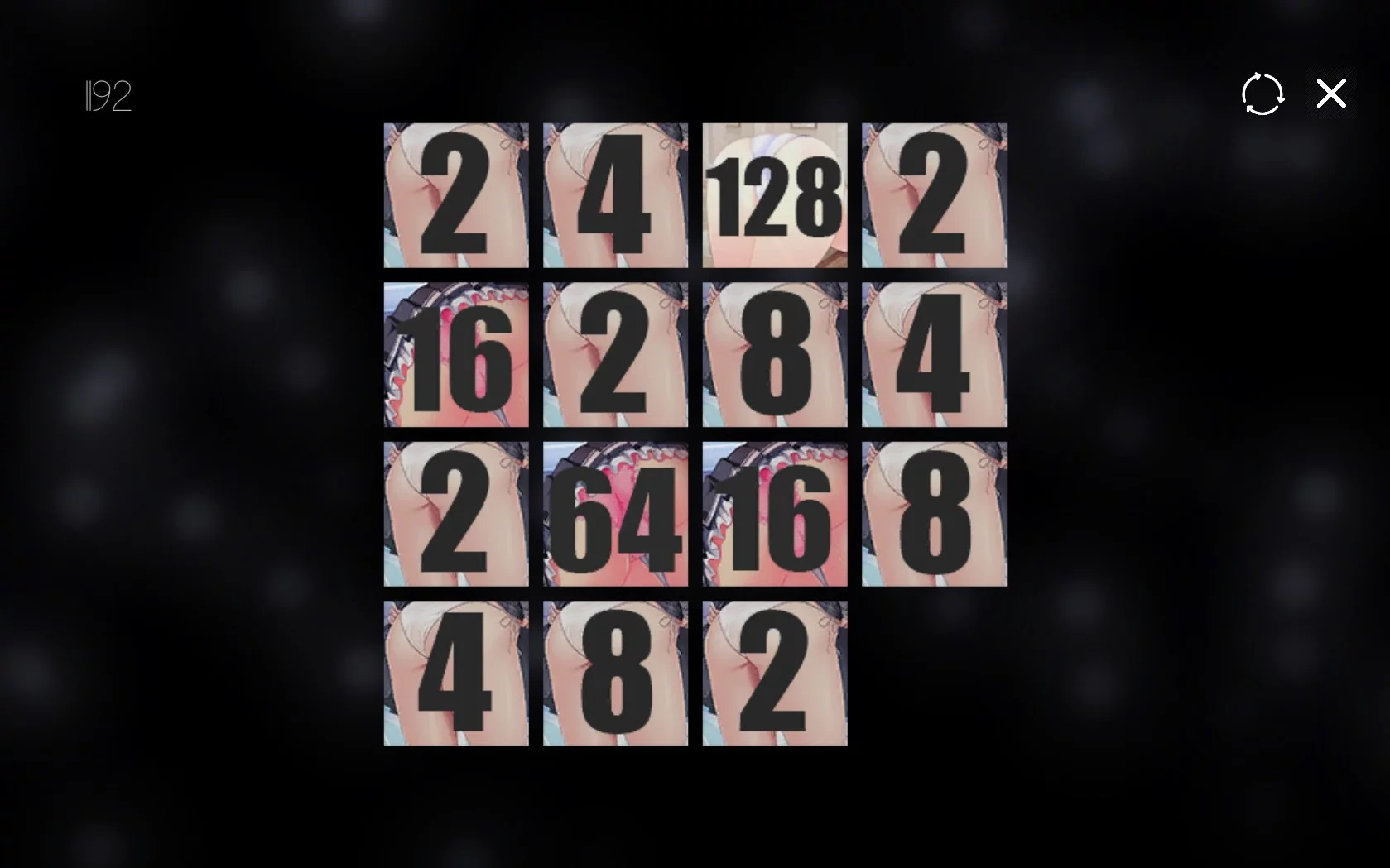 Изображение игры: HENTAI 2048