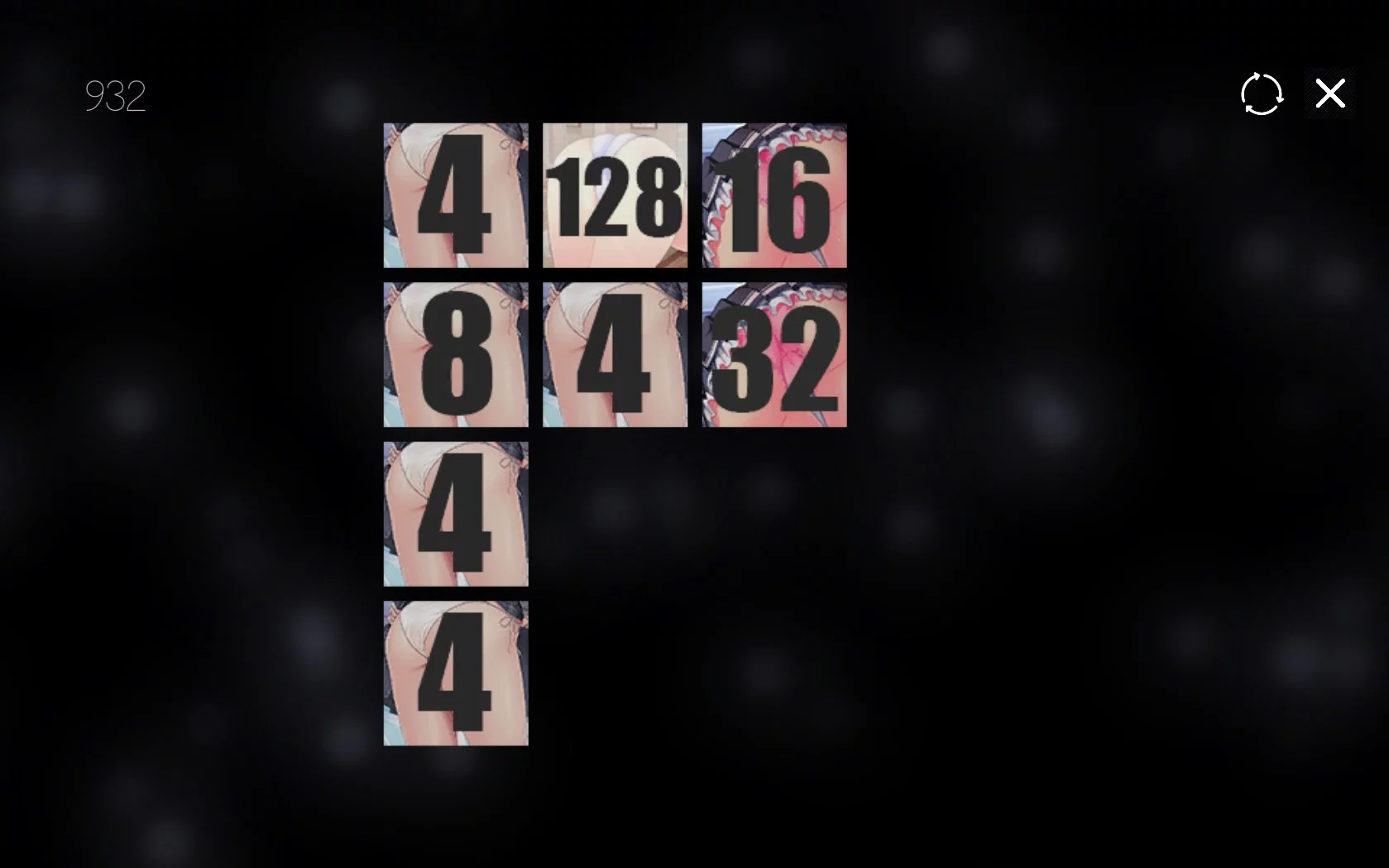Изображение игры: HENTAI 2048
