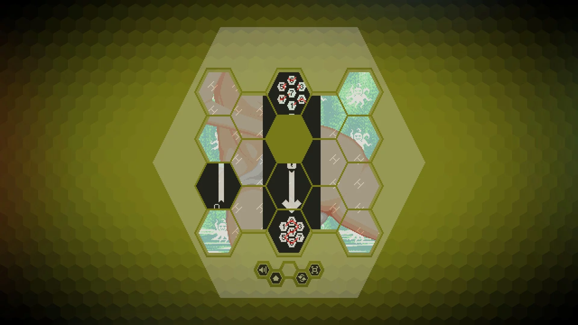 Изображение игры: Hentai Hexa Mosaic