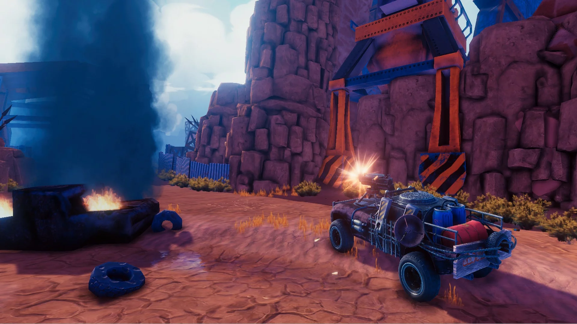 Изображение игры: Car Battle Royale