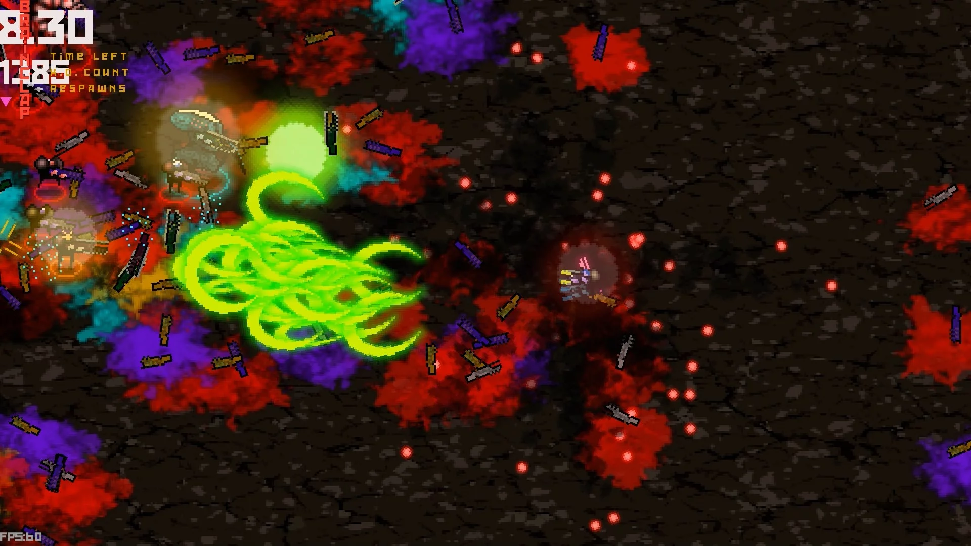 Изображение игры: UBERMOSH:SANTICIDE