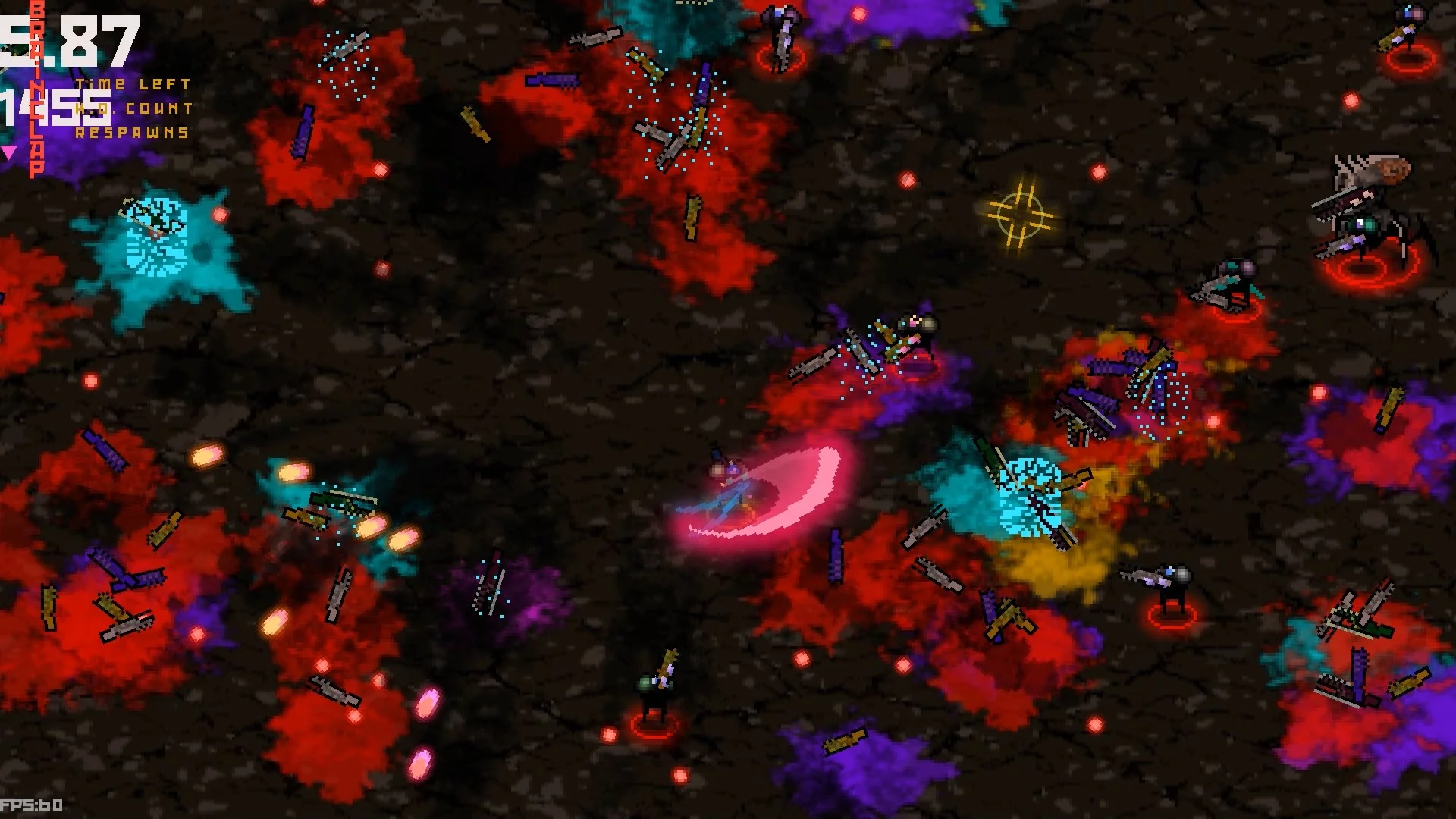 Изображение игры: UBERMOSH:SANTICIDE