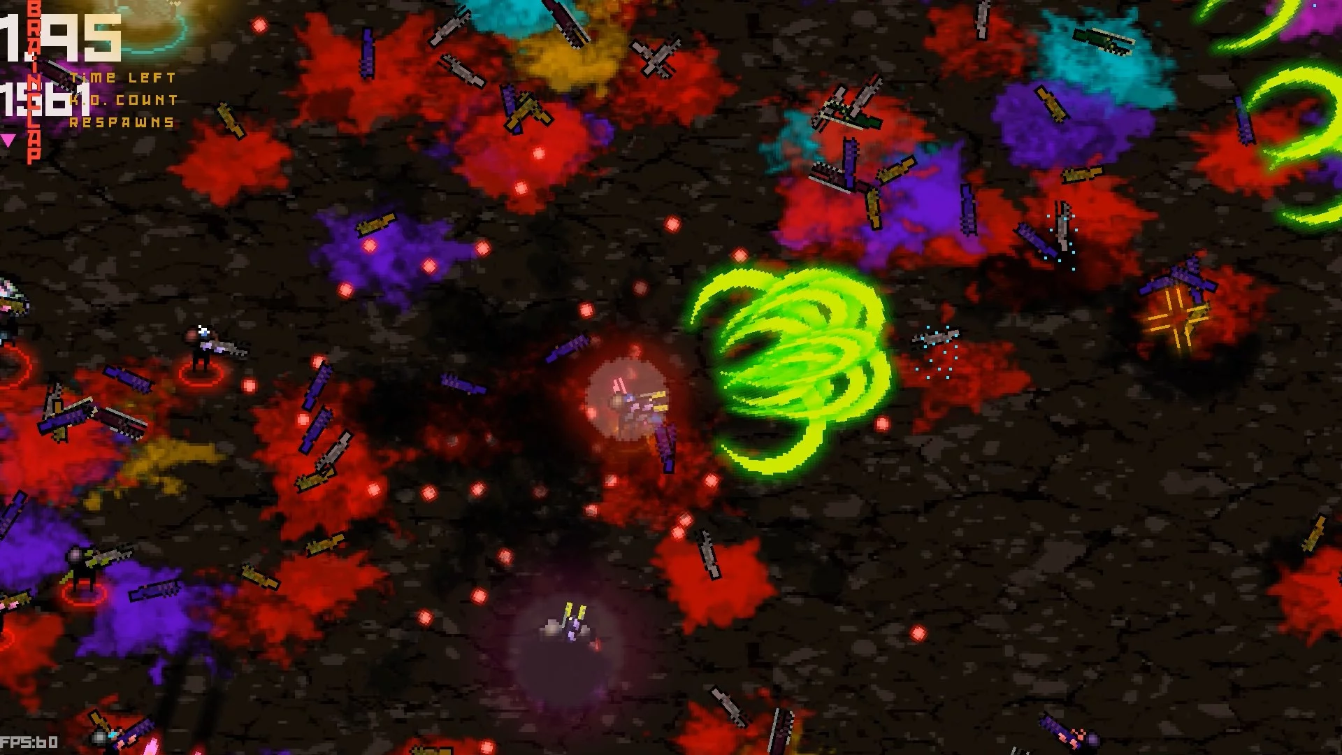 Изображение игры: UBERMOSH:SANTICIDE