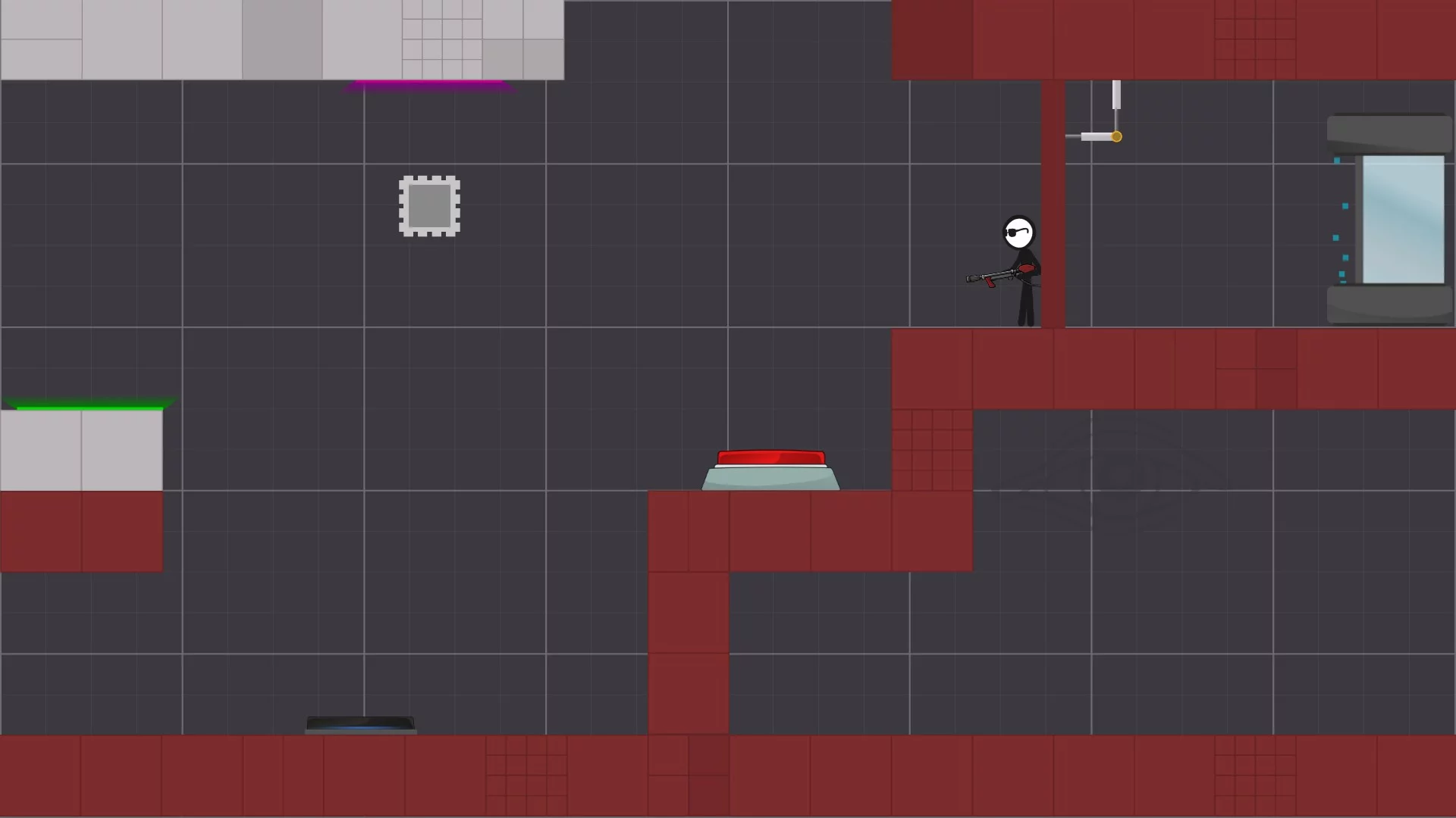 Изображение игры: Stickman in the Portal