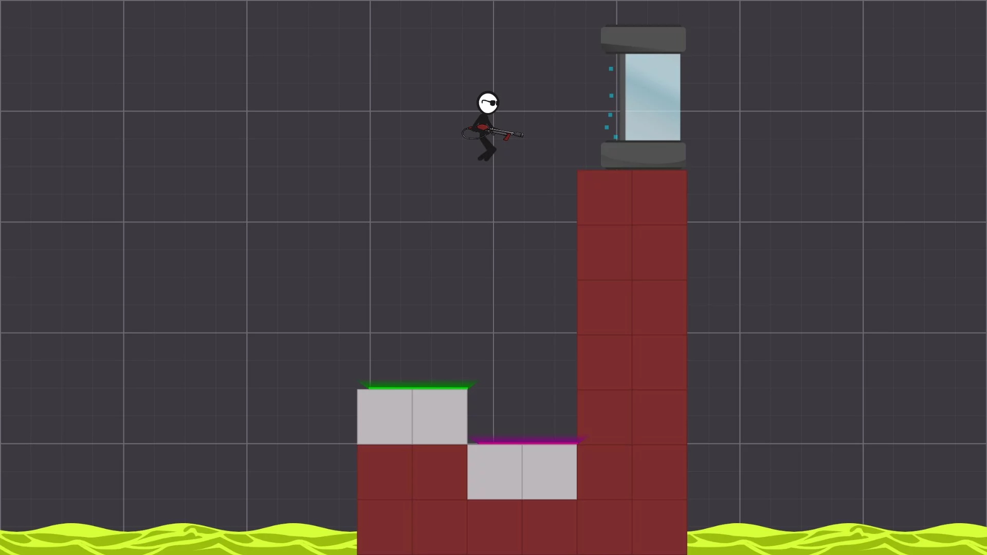 Изображение игры: Stickman in the Portal