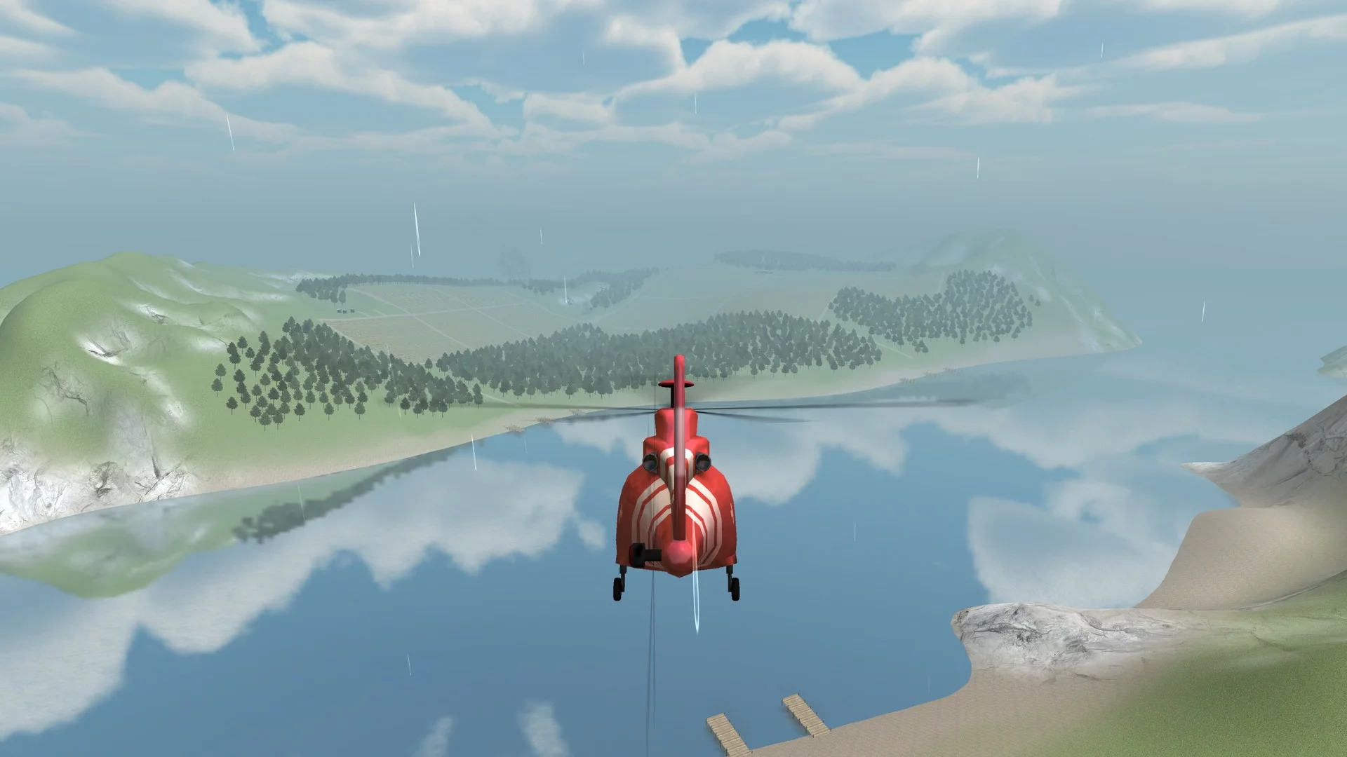 Изображение игры: Helicopter Flight Simulator