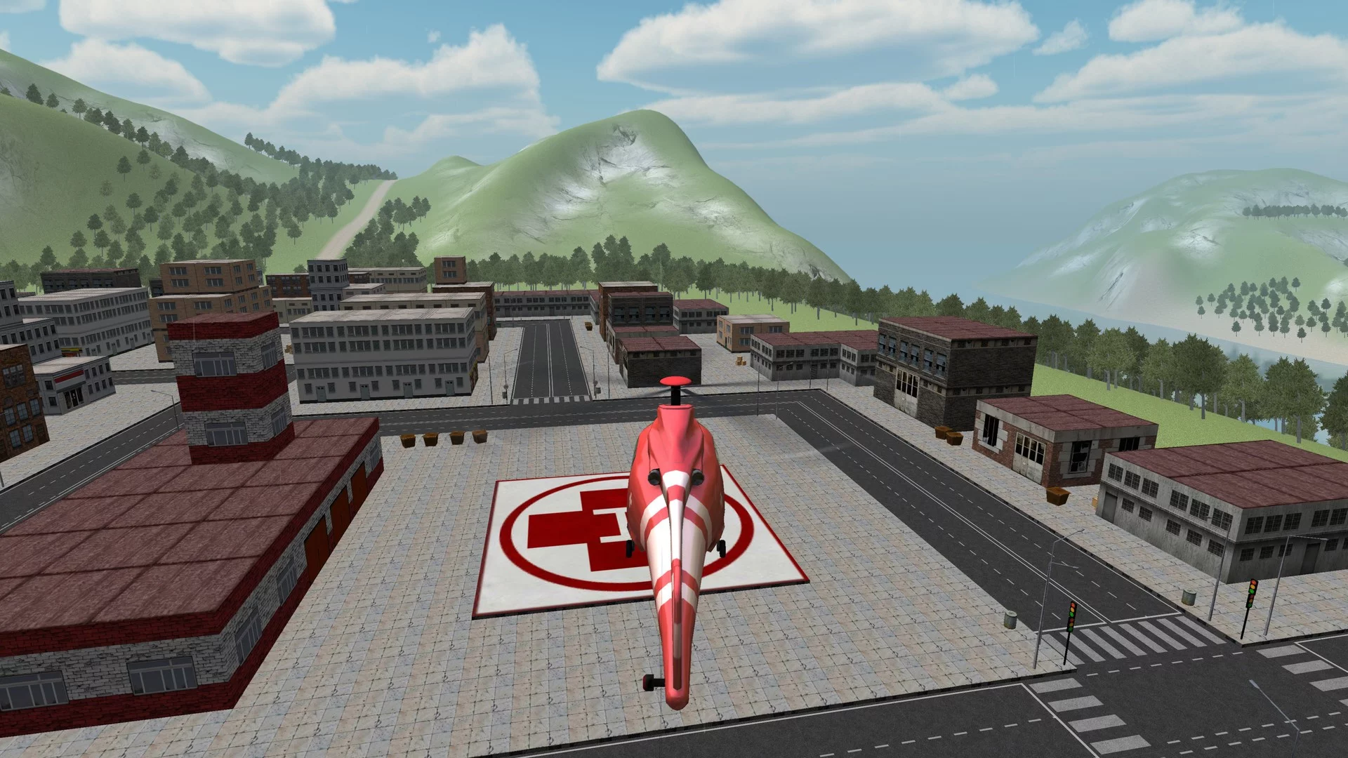 Изображение игры: Helicopter Flight Simulator