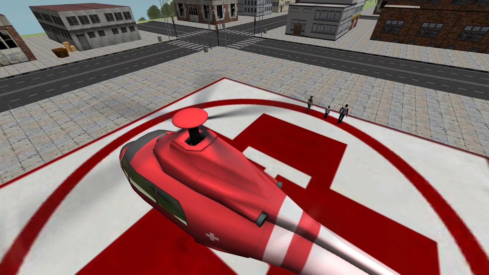 Изображение игры: Helicopter Flight Simulator