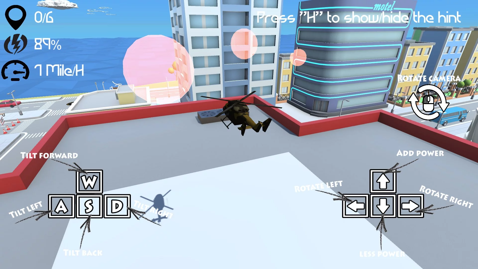 Изображение игры: Unmanned helicopter