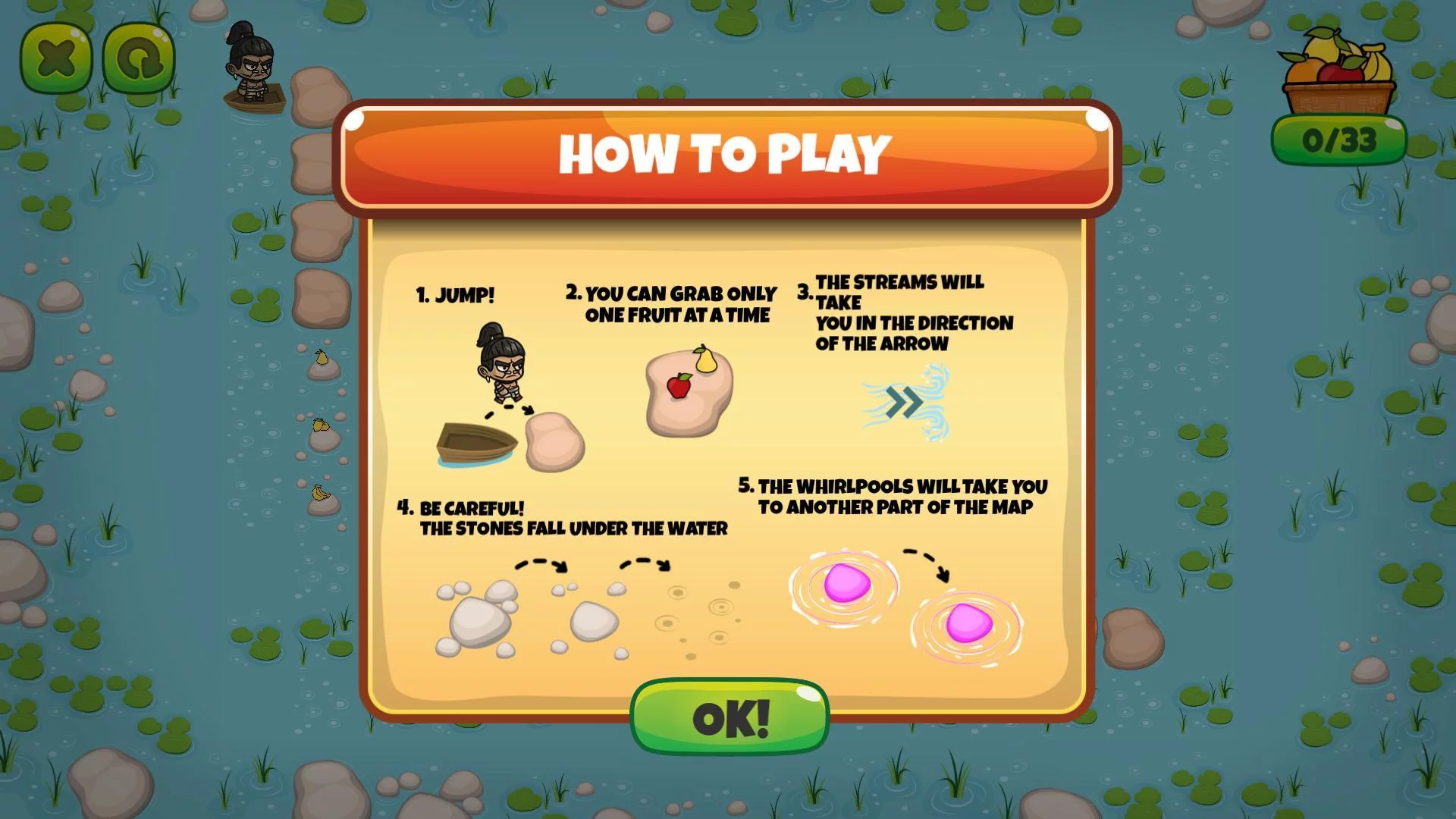 Изображение игры: Swamp Jump