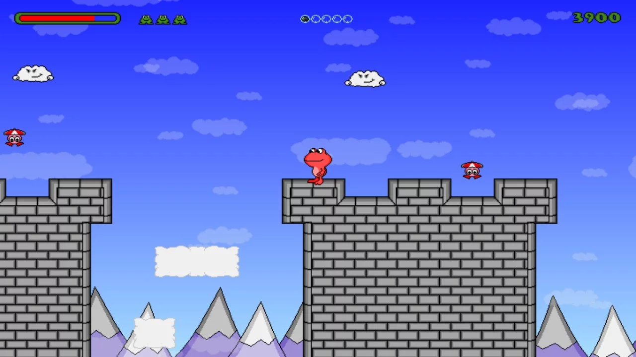 Изображение игры: Super Frog's Quest