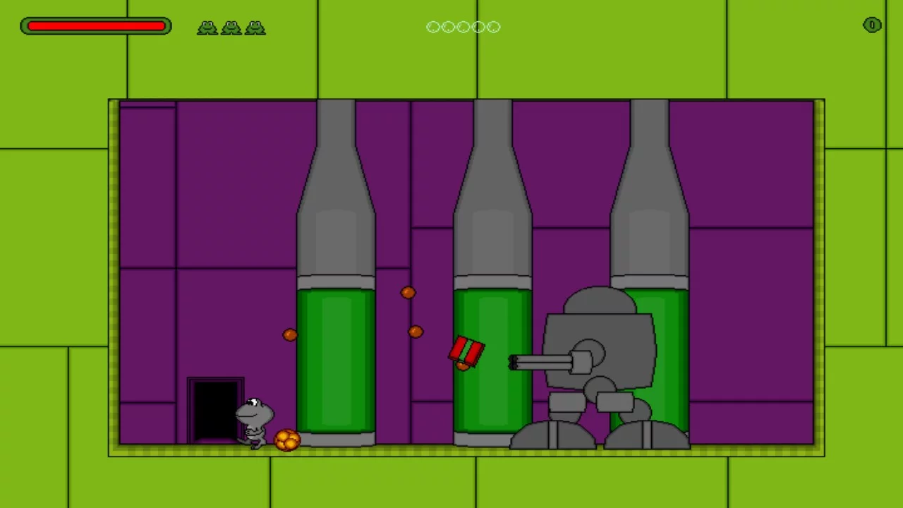 Изображение игры: Super Frog's Quest