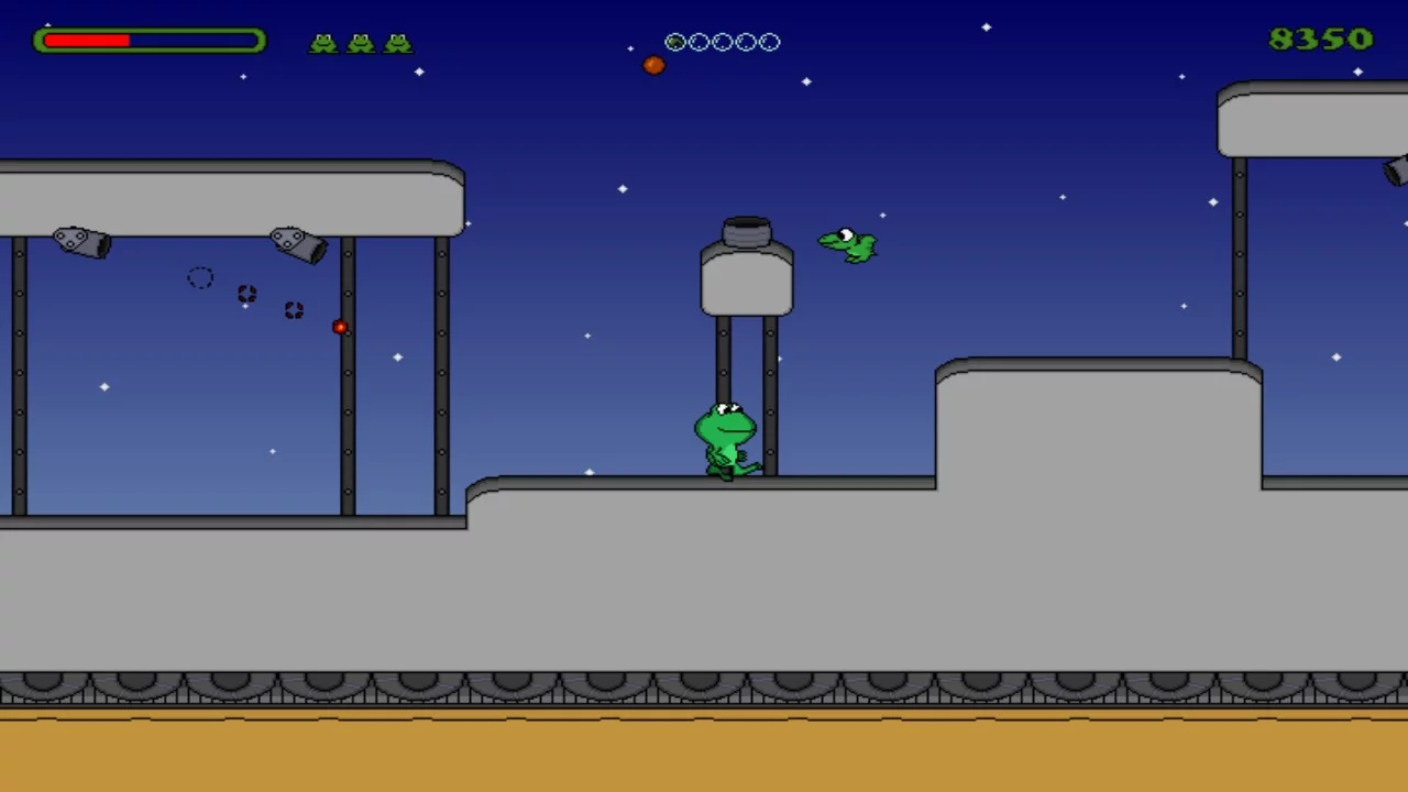 Изображение игры: Super Frog's Quest